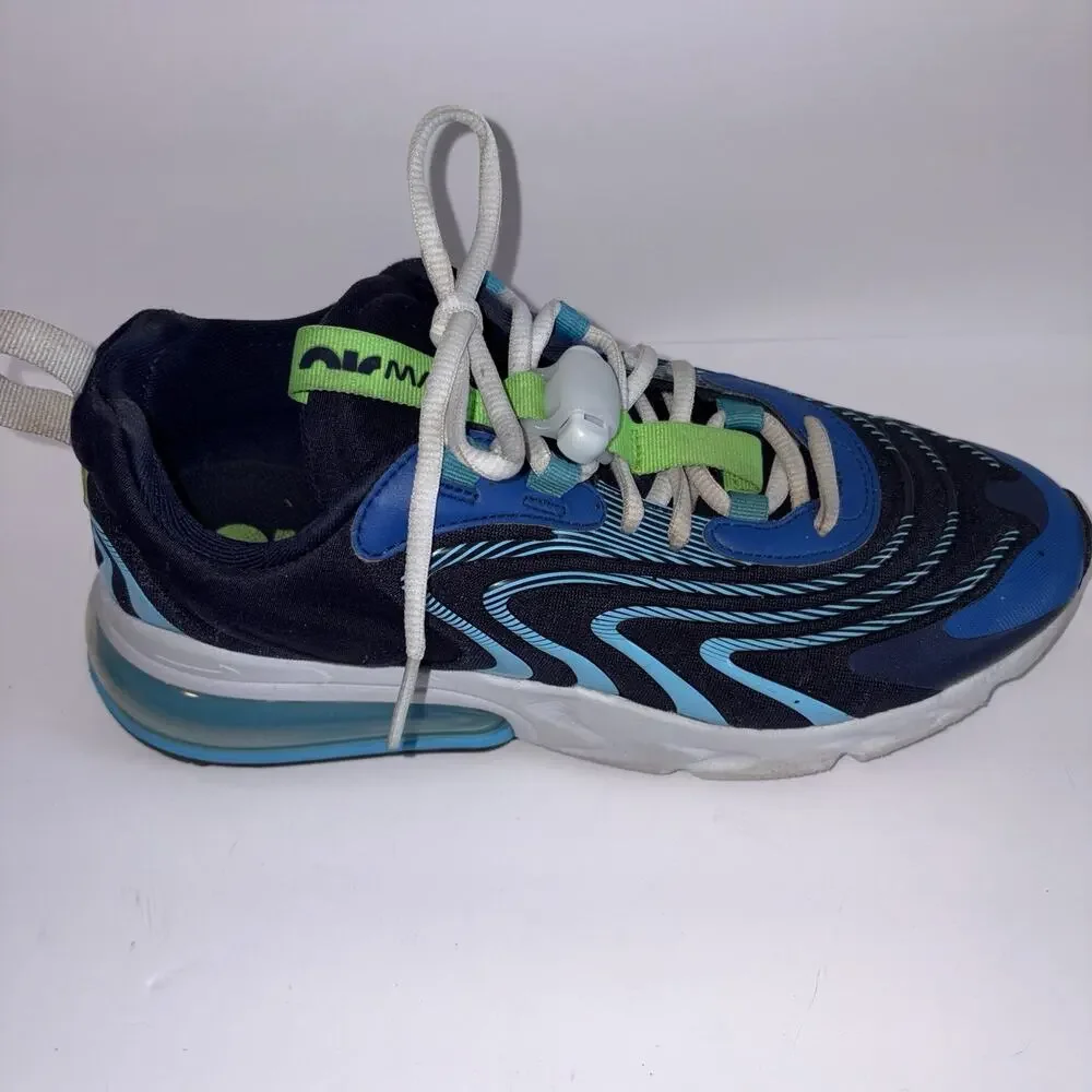Nike CJ0579-400 Air Max 270 React ENG Men's Sz 7.5 EUC